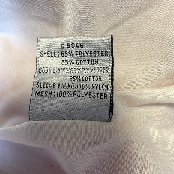 VTG 90s Jacket Gear Sports Boating Large Red Navy Blue Long Sleeve Windbreaker - Picture 12 of 14